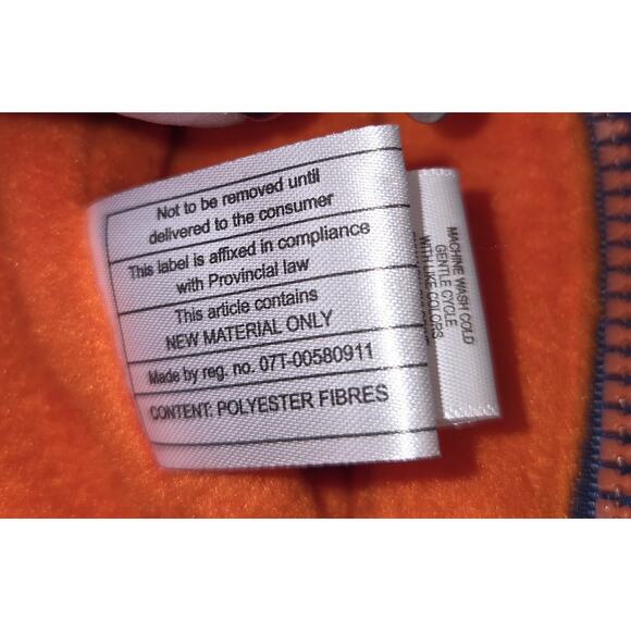 Baby Xtreme Blue Snowsuit 12 Months One Piece Snowmobile Suit Fleece Inner New - Picture 11 of 16